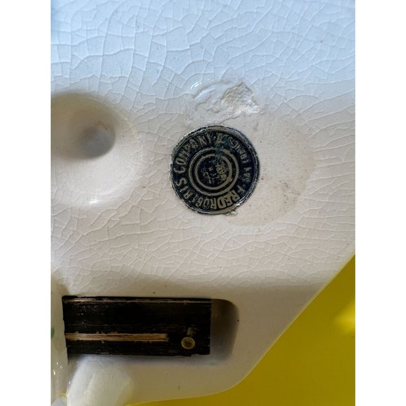 Fred Roberts Studios Expandable Trivet Ceramic Hand Painted Vintage Japan 70's - Picture 5 of 7